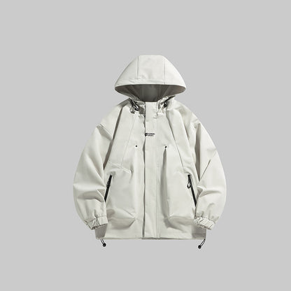 Men's multifunctional winter jacket with insulating fleece lining and adjustable hood Skorter