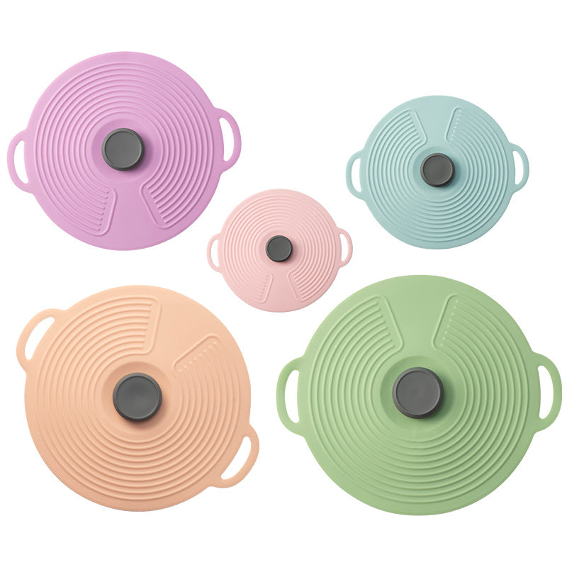 Skorter | Airtight Suction Cup Silicone Bowl Lid