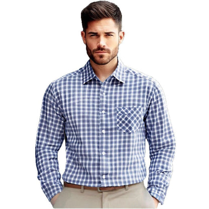 Men's Checked Cotton Shirts Skorter