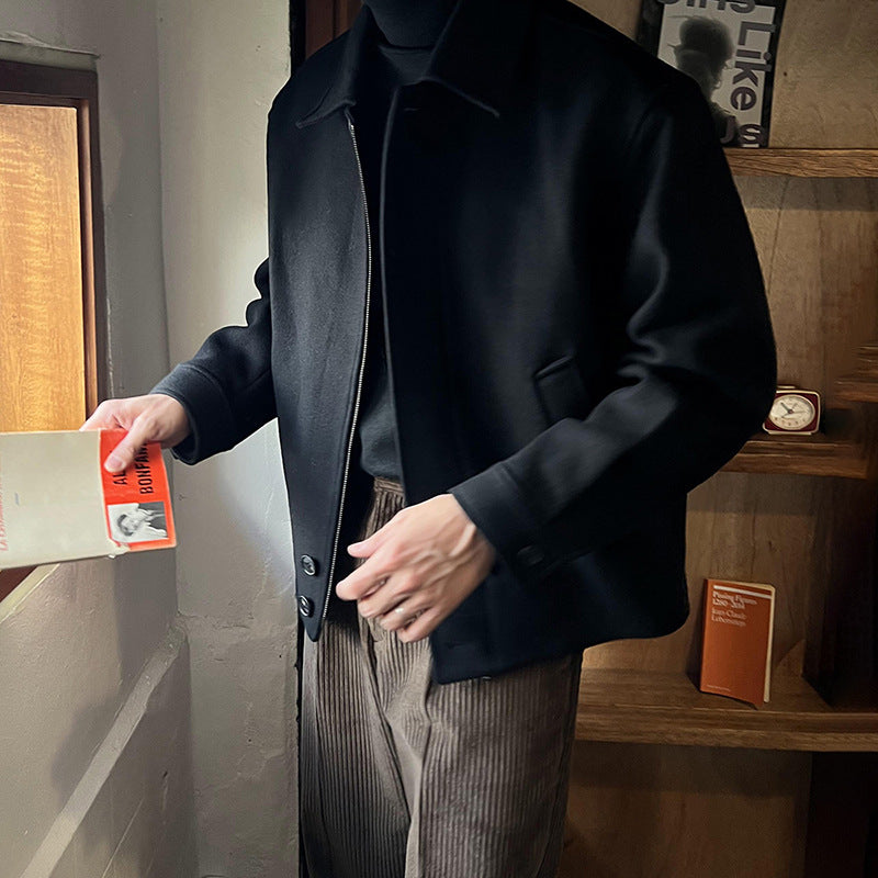 Men's stylish casual jacket with practical cut and pockets Skorter