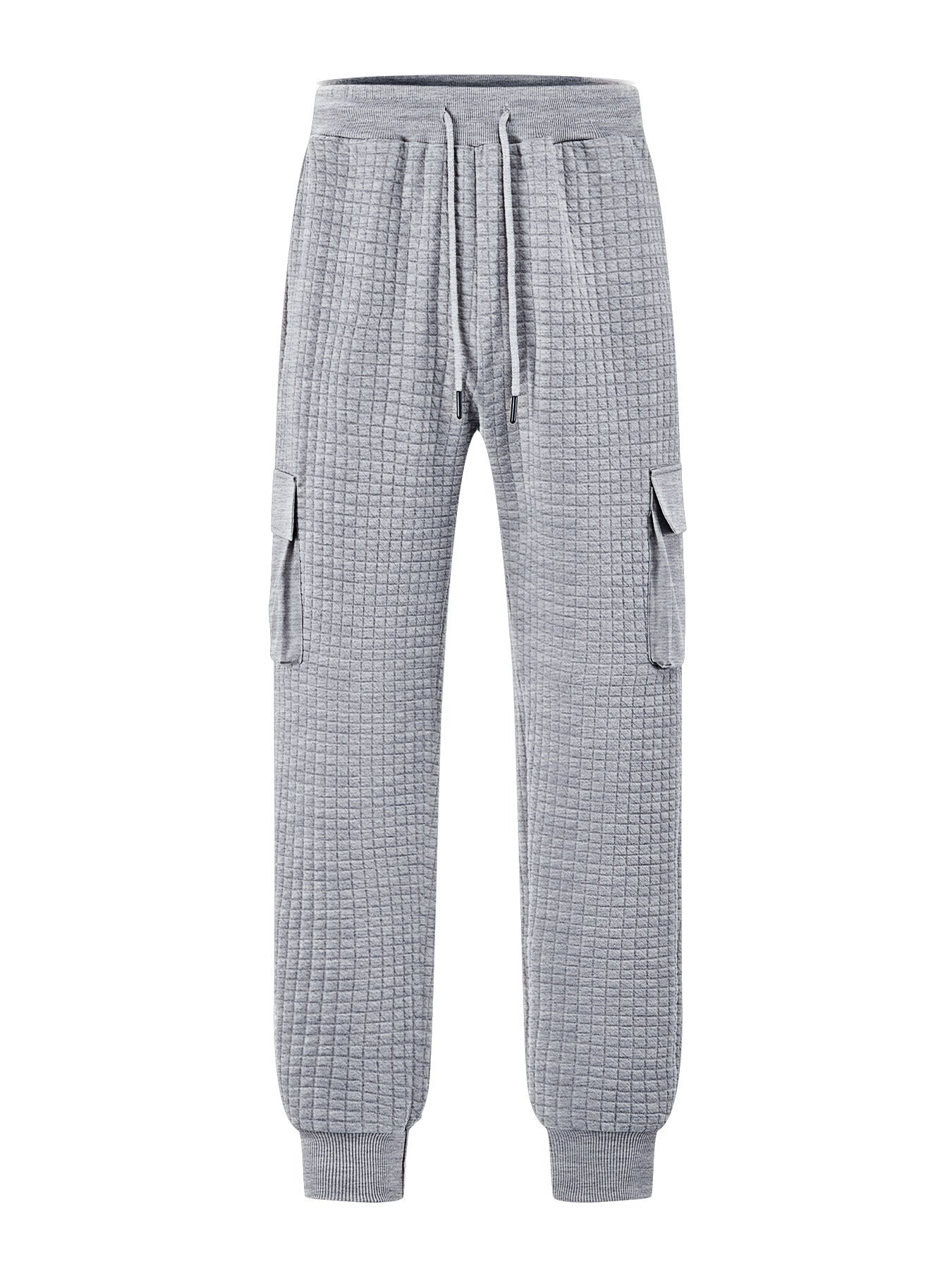 Men's cargo jogging pants with textured design and practical pockets Skorter