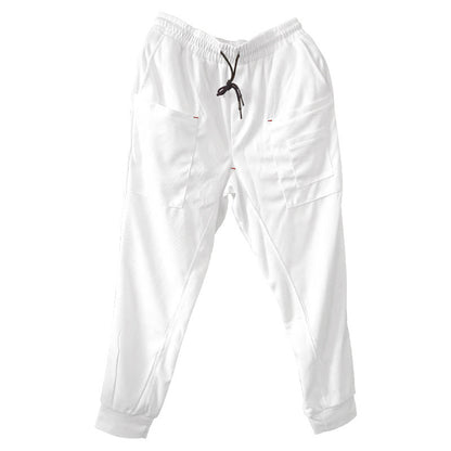 Herr cargojoggingbyxor med praktiska sidofickor och elastiskt midjeband.