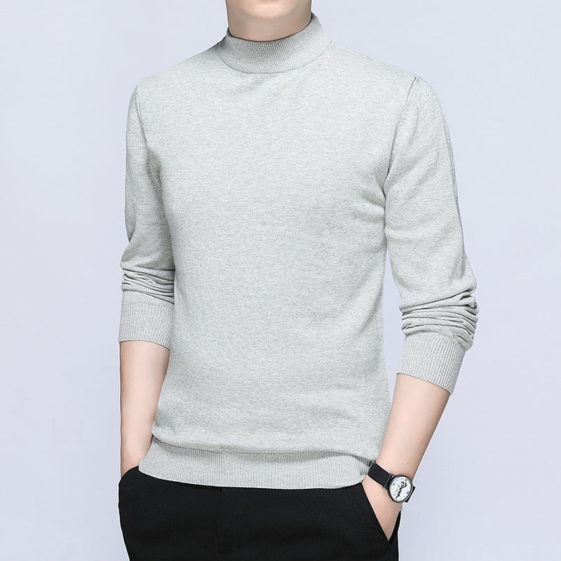 Men's stylish turtleneck sweater made of soft cotton blend Skorter