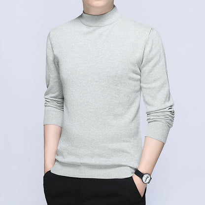 Men's stylish turtleneck sweater made of soft cotton blend Skorter