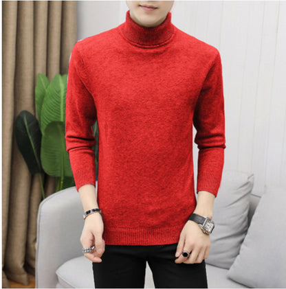 Men's turtleneck sweater made of high-quality cotton Skorter