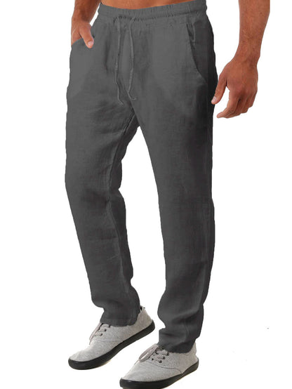 Men's Airy Linen Pants Skorter