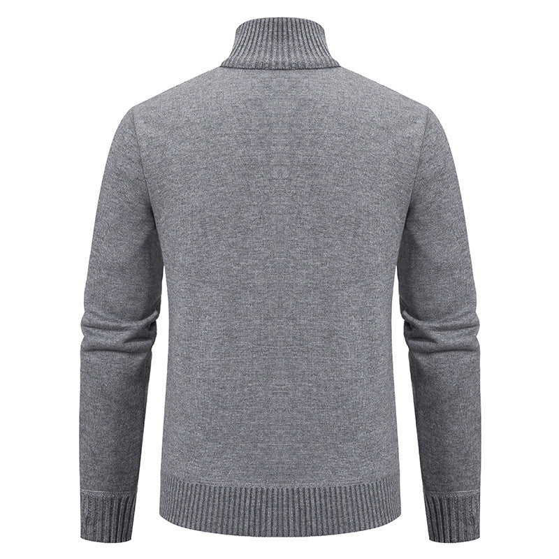 Men's cardigan with structured weave Skorter