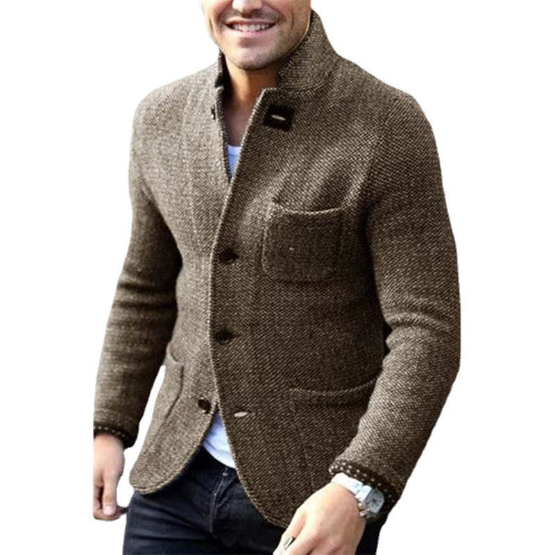 Men's Casual Chic Knit Blazer Skorter