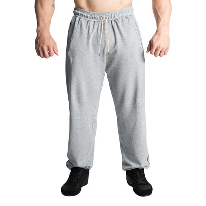 Men's sporty jogging pants with adjustable waistband and side pockets Skorter