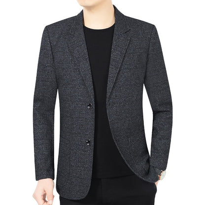 Herrkavaj Elegant rutigt tyg Skorter