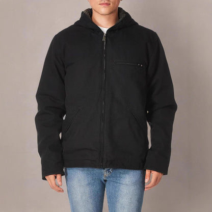Men's windproof leisure jacket with fleece lining and practical pockets Skorter