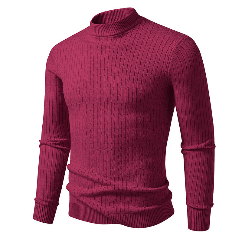 Men's turtleneck sweater made of high-quality knit Skorter