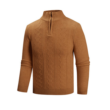 Men's sweater with high collar Skorter