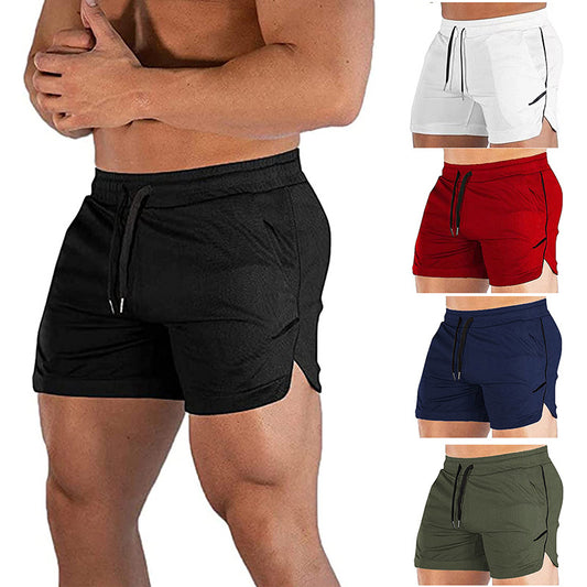 Men's Breathable Sports Shorts In Modern Design Skorter