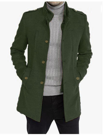 Men's stylish leisure jacket with protective collar and practical side pockets Skorter