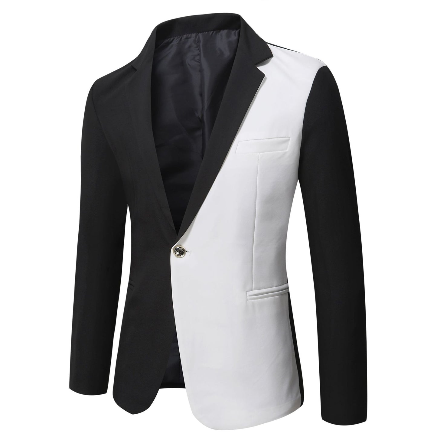 Men's stylish contrast blazer Skorter
