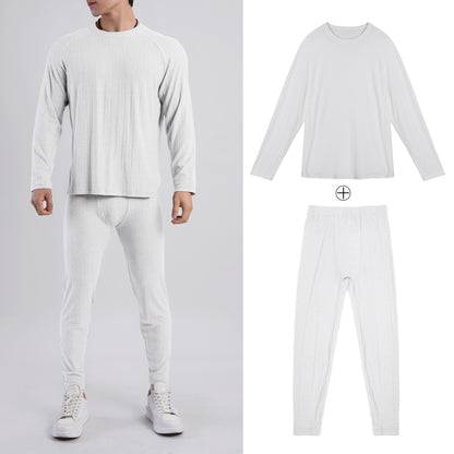 Men's thermal set with innovative heat insulation and moisture-wicking properties Skorter