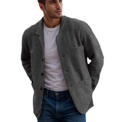 Men's transitional jacket made of high-quality material with a stylish collar and practical pockets Skorter