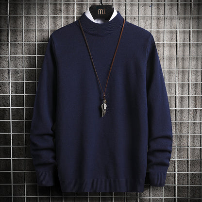 Men's turtleneck sweater made of soft knit quality Skorter