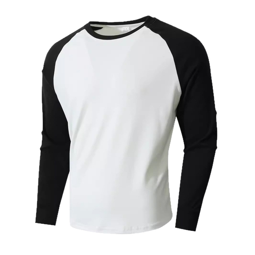 Men's sporty long-sleeve shirt with raglan sleeves Skorter