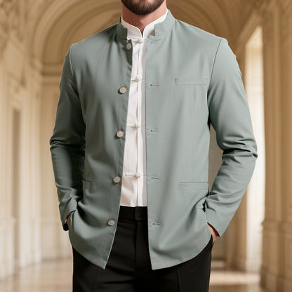 Men's stylish stand-collar blazer Skorter