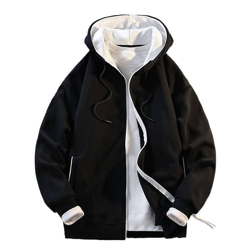 Men's stylish hoodie jacket with contrasting details Skorter