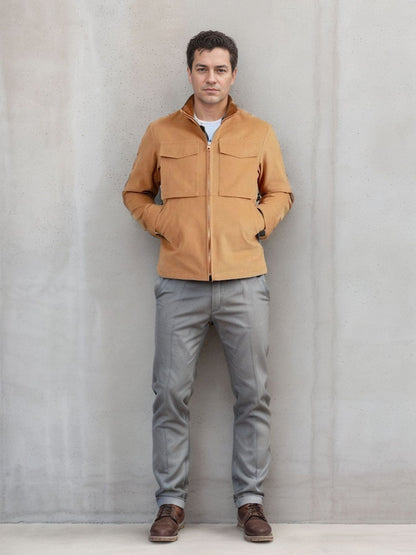 Men's utility jacket with practical pockets and modern design Skorter