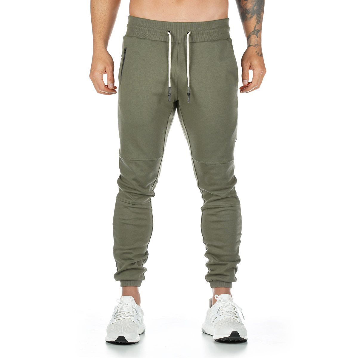 Men's sporty jogging pants made of high-quality stretch material with practical pockets Skorter