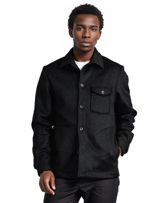 Men's wool jacket with practical chest pocket Skorter