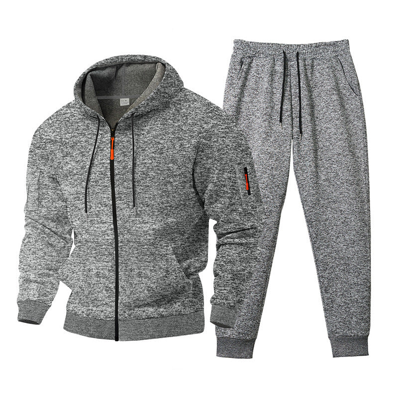 Men's stylish tracksuit set with hoodie and jogging pants Skorter
