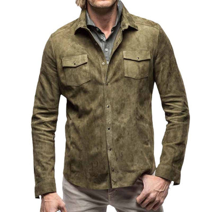 Men's Suede Jacket Skorter