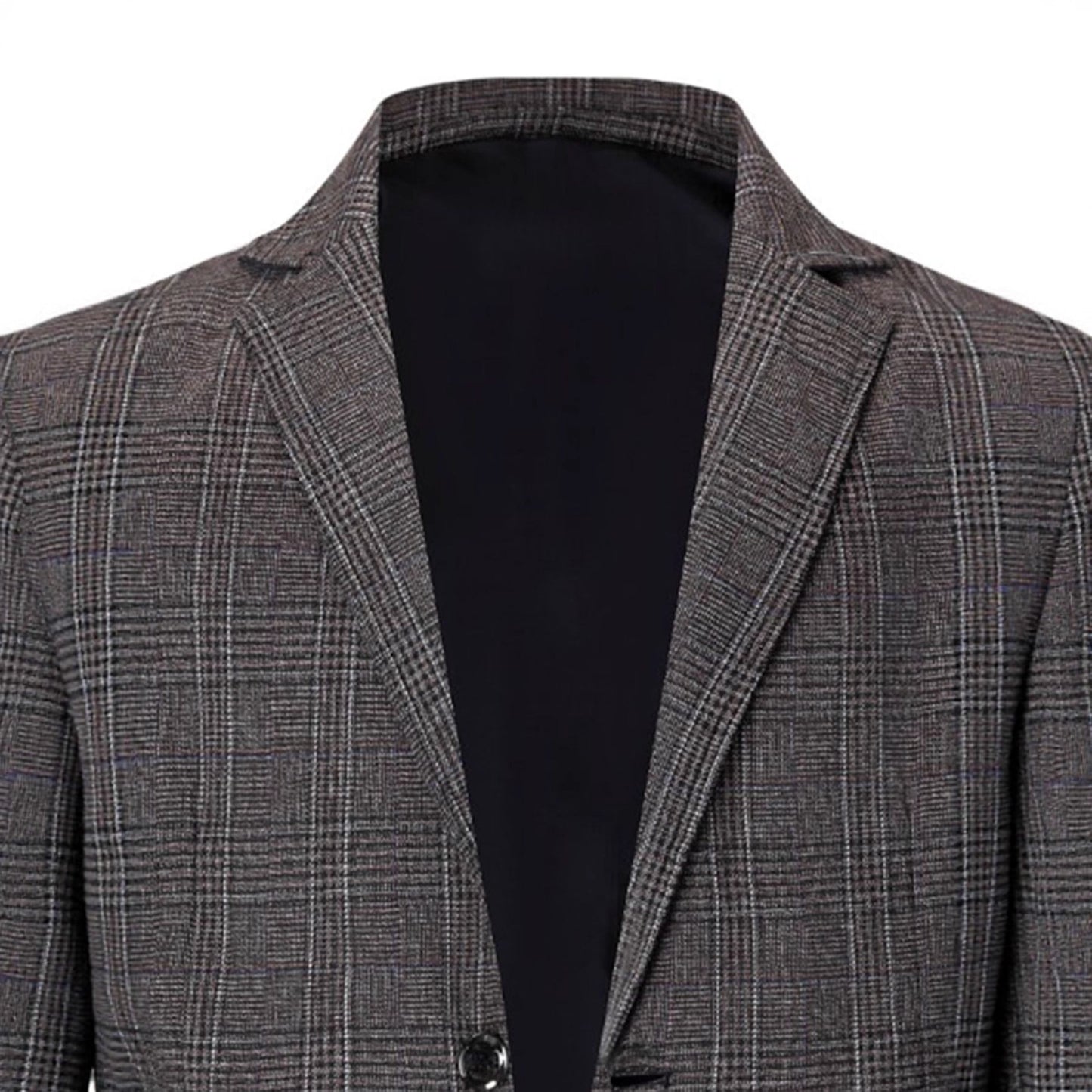 Men's stylish checkered Slim-Fit Blazer Skorter