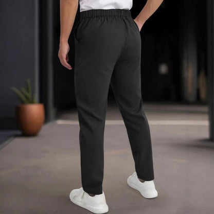 Men's stylish Slim-Fit suit trousers with pleated design Skorter