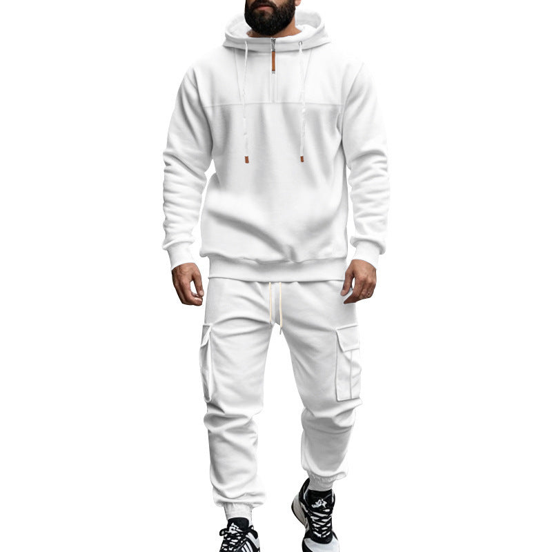 Men's sporty tracksuit with modern zipper and practical pockets Skorter