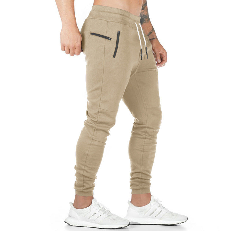 Men's sweatpants with a slim fit and adjustable waistband Skorter