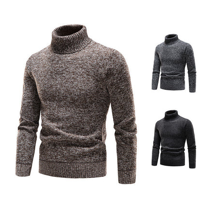 Men's turtleneck sweater made of high-quality wool Skorter
