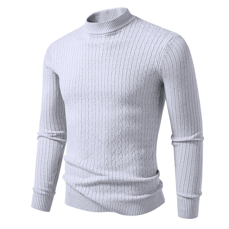 Men's turtleneck sweater made of high-quality knit Skorter