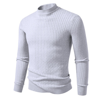 Men's turtleneck sweater made of high-quality knit Skorter
