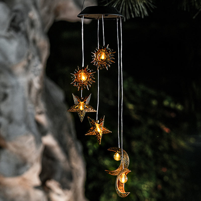 Skorter | Sun Moon Star Solar Pendant Lights