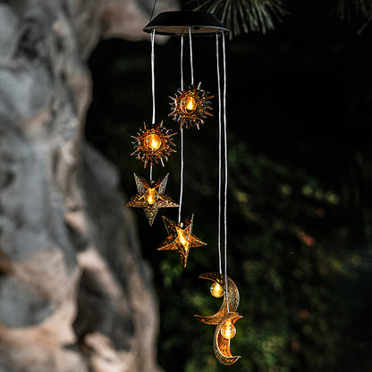 Skorter | Sun Moon Star Solar Pendant Lights