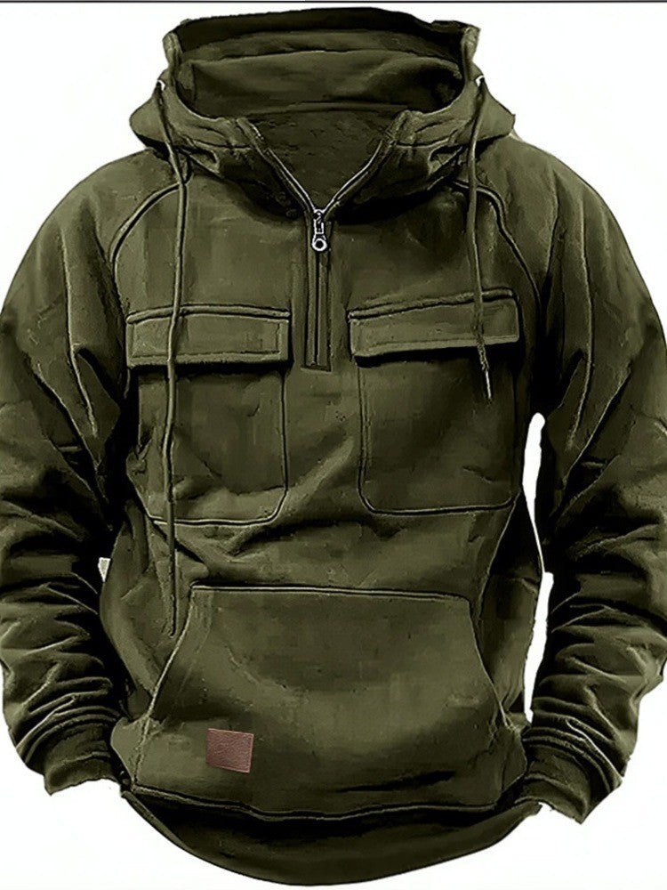 Men's functional hoodies with practical pockets Skorter