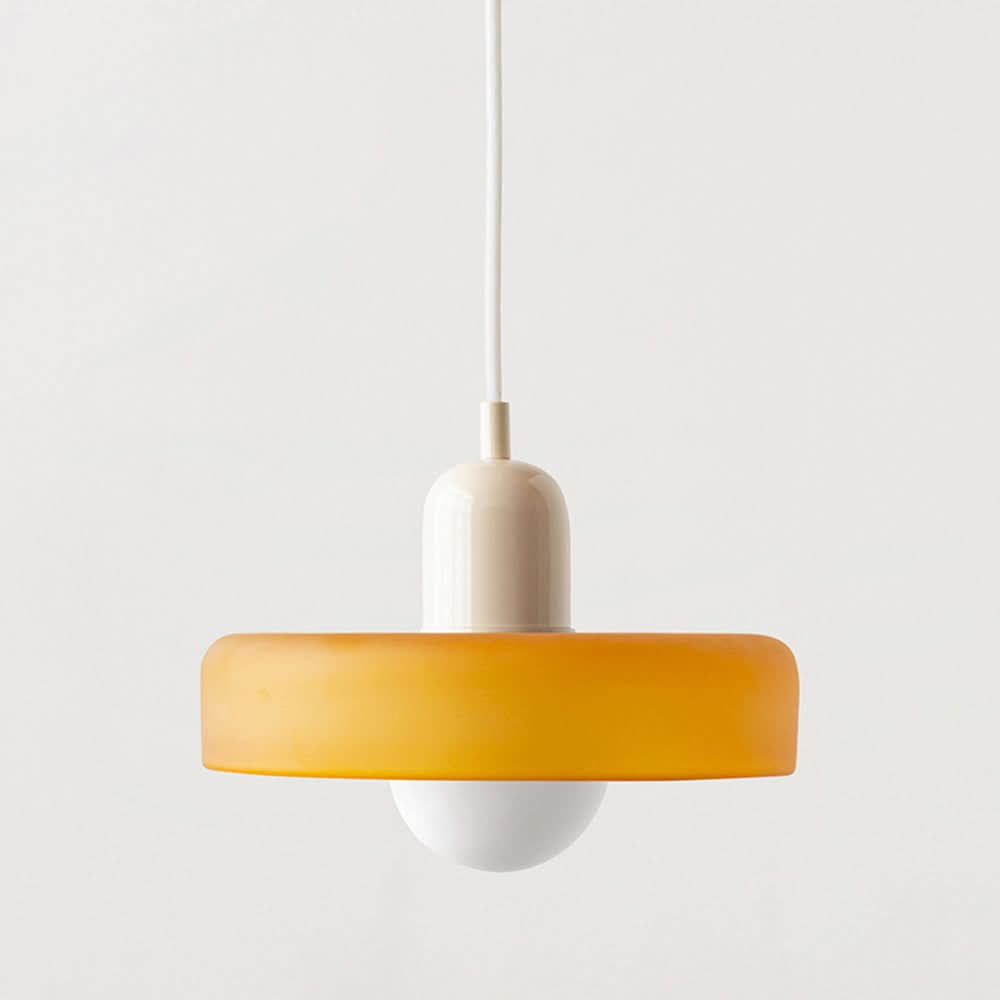 Skorter | Bauhaus Colored Glass Pendant Light