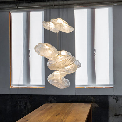 Skorter | CloudNova Glass Pendant Light | Modern Design | Unique Cloud Look | Ambient Lighting