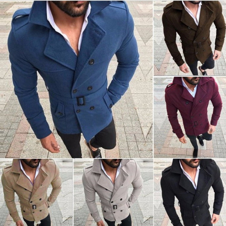 Men's stylish, tailored designer coat Skorter