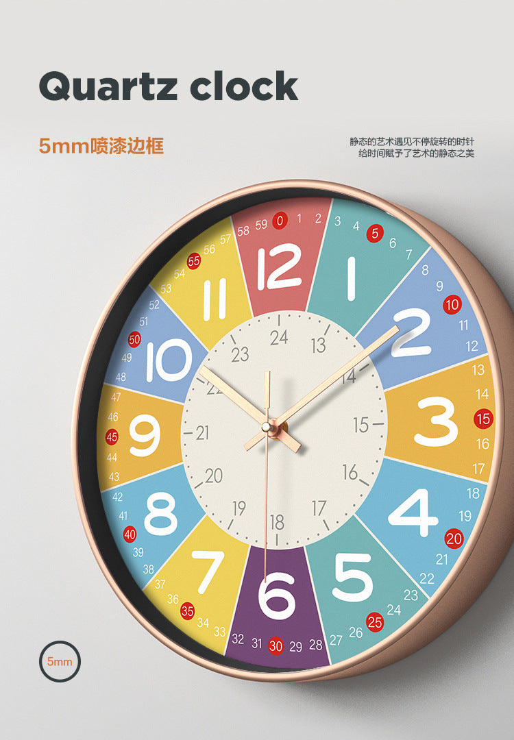 Skorter | SilentKids - Silent wall clock for children's room