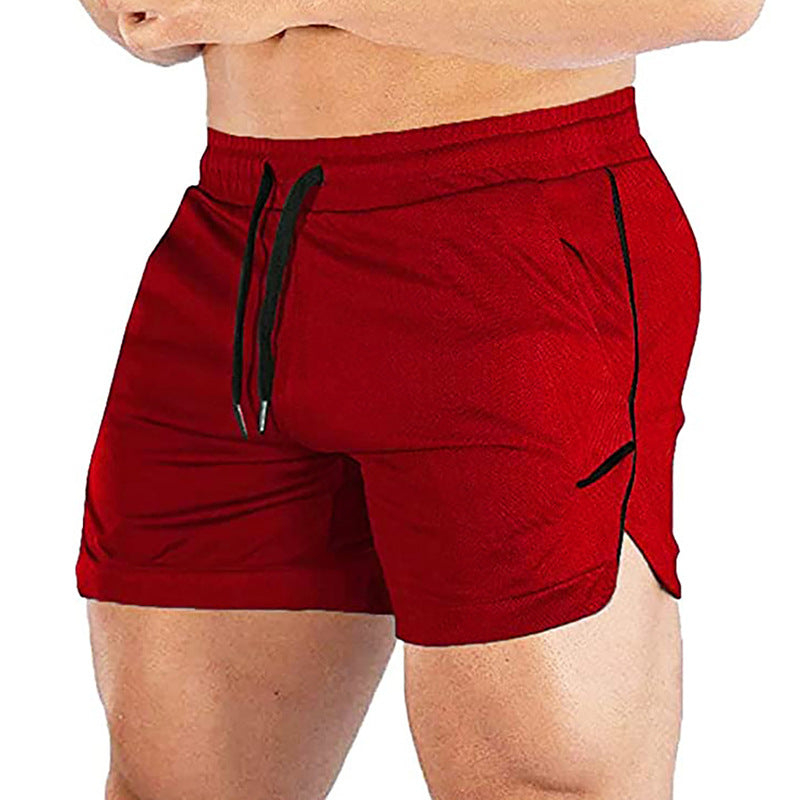 Men's Breathable Sports Shorts In Modern Design Skorter