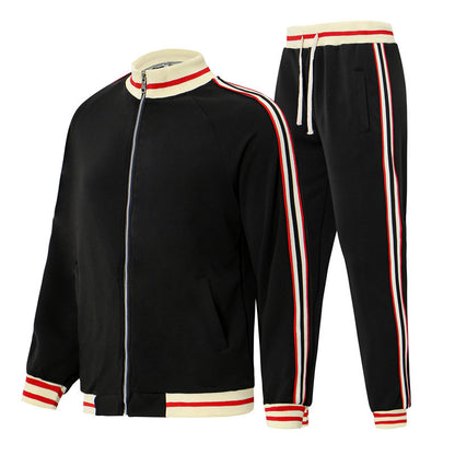 Men's sporty tracksuit with modern design and functional details Skorter
