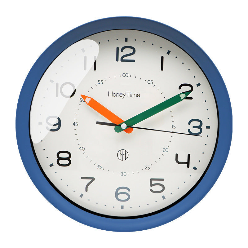 Skorter | Extremely Quiet Wall Clock for Children's Room