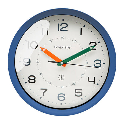 Skorter | Extremely Quiet Wall Clock for Children's Room