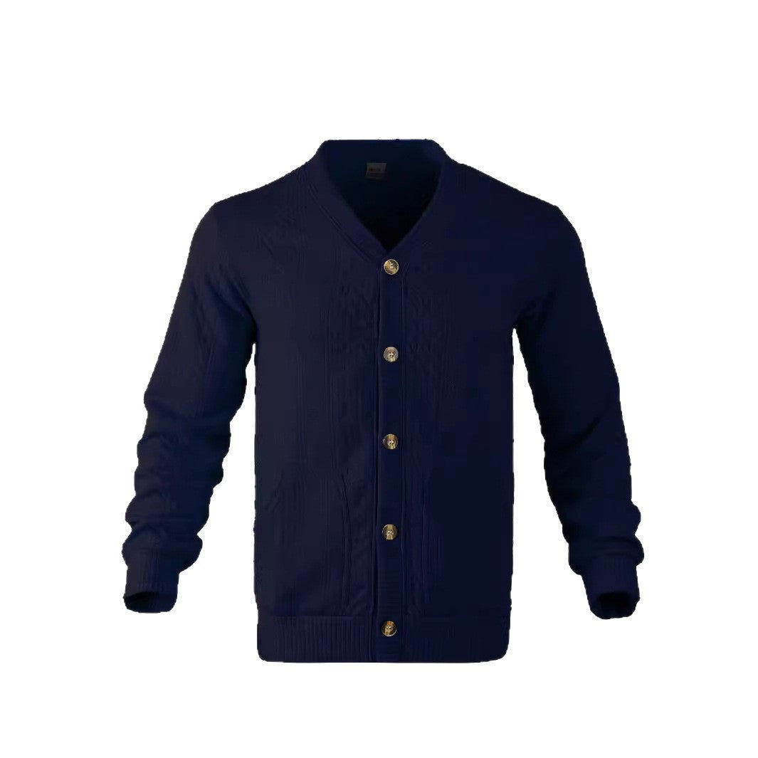 Herrkofta med kreativt kabelmönster Skorter